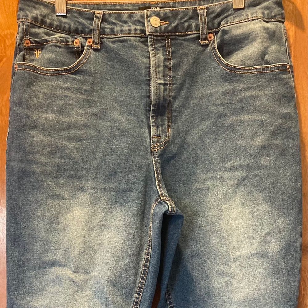 Frye Denim Women's Straight Leg High Rise Amari Wash 5 Pkt Jeans Sz 10/30